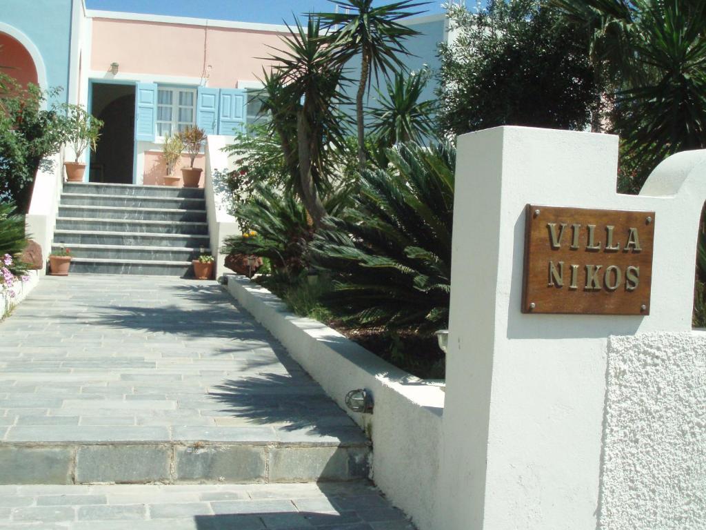 Villa Nikos Karamolegkos Kamari Exterior foto