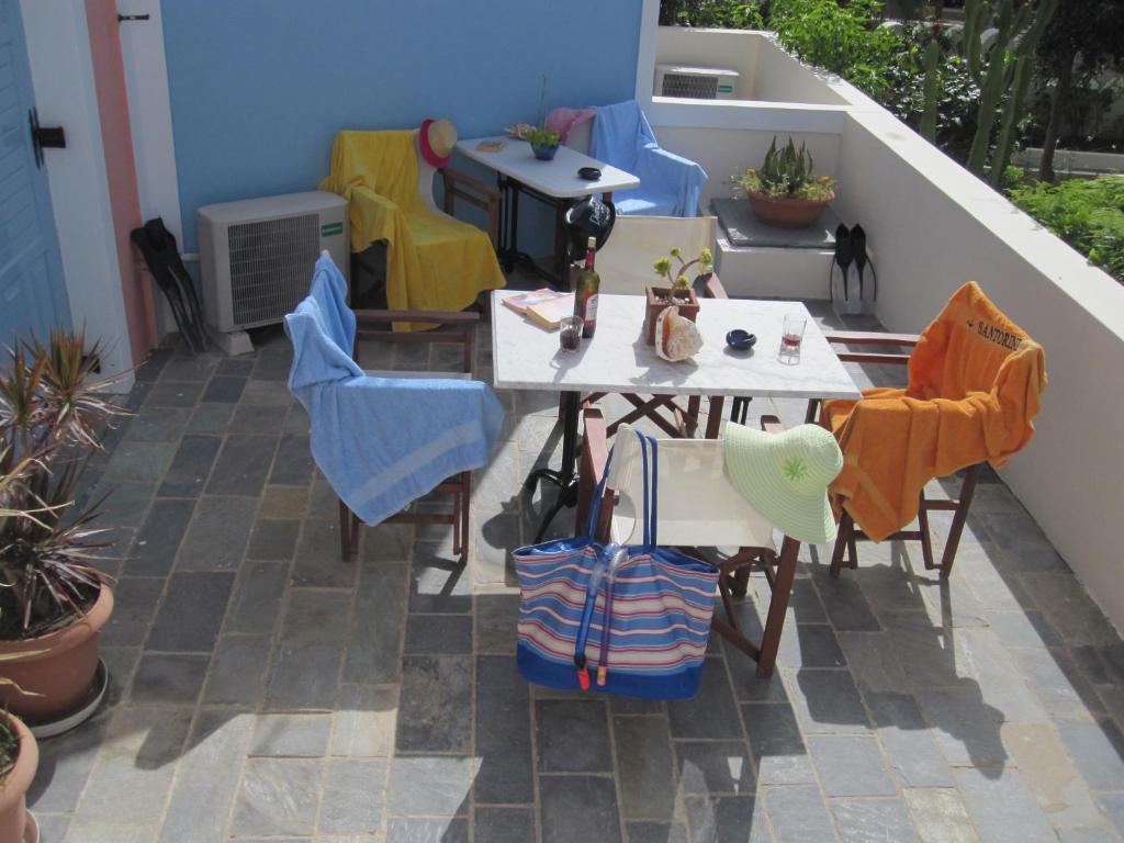 Villa Nikos Karamolegkos Kamari Exterior foto